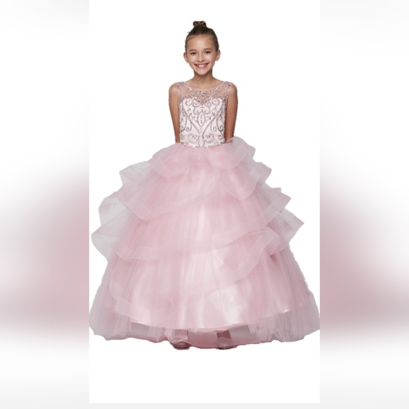 Gorgeous jewel beaded tapered skirt dress